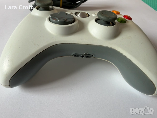 Xbox 360 Оригинален жичен контролер / джойстик, снимка 3 - Аксесоари - 53462892