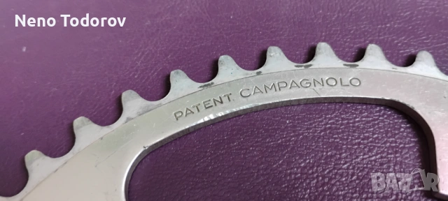 Ретро преден дерайльор shimano 600 преден оборот campagnolo 49 зъба, снимка 8 - Части за велосипеди - 53349505