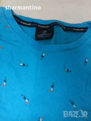 Stonecast памучна тениска L - 6 ля, снимка 2 - Тениски - 51635351