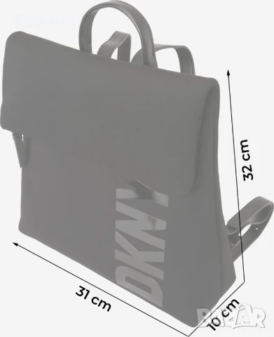 DKNY нова с етикет дамска раница неопрен, снимка 9 - Раници - 51285086