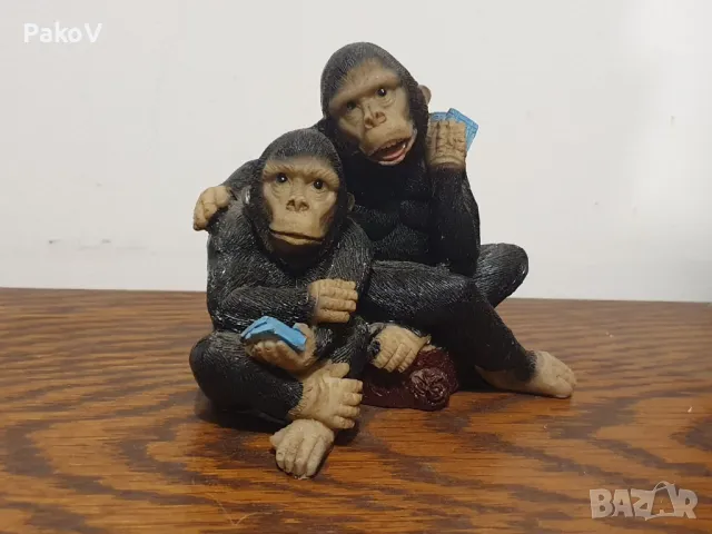 Статуетка "Маймуни", снимка 2 - Статуетки - 50186573