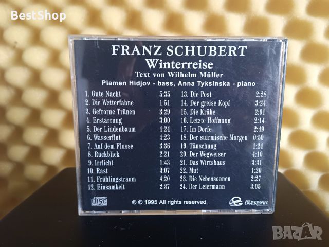 Franz Schubert - Winterreise, снимка 2 - CD дискове - 46171973