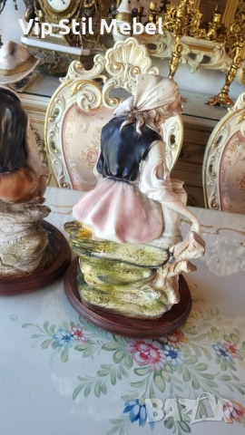 Италианска антикварни фигури , снимка 10 - Антикварни и старинни предмети - 51803246