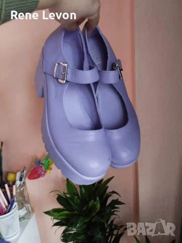 Свежи пролетни обувки рр 40, снимка 2 - Дамски обувки на ток - 54163246