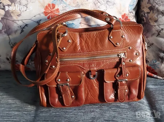 Винтидж аутлет! / Две Чанти от естествена кожа "Jucy Couture", "Adax" / genuine leather , снимка 12 - Чанти - 43360340