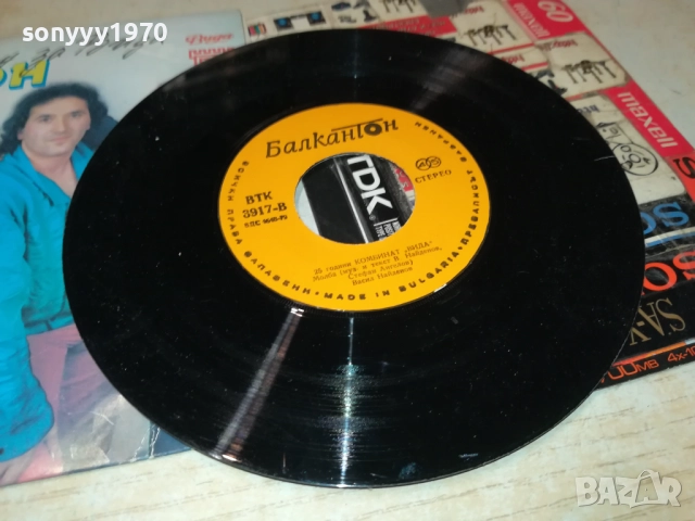 ГРУПА ТЕЛЕФОН//ВАСИЛ НАЙДЕНОВ-МАЛКА ПЛОЧА 1910251839, снимка 18 - Грамофонни плочи - 52109206