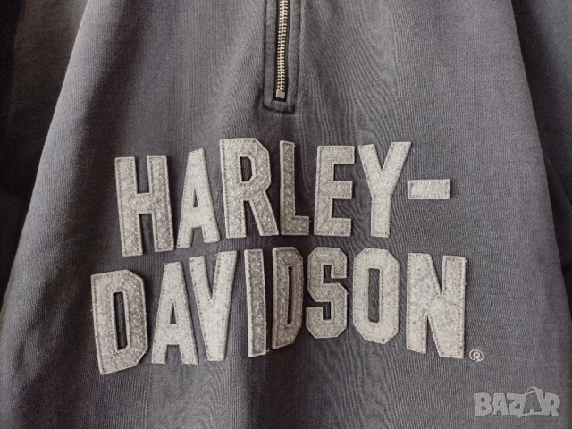 Harley Davidson - мъжки суичър 2XL, снимка 2 - Суичъри - 51896040