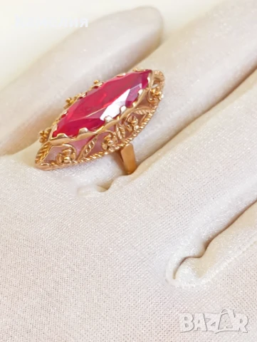 Руско злато. Уникат. , снимка 17 - Пръстени - 51213529