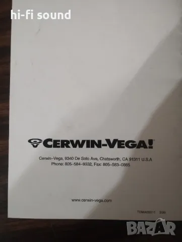 Cerwin Vega A 504 r 15 инча / U. S .A ./ ПРОМОЦИЯ ДО 31.12.2024, снимка 13 - Тонколони - 45822593