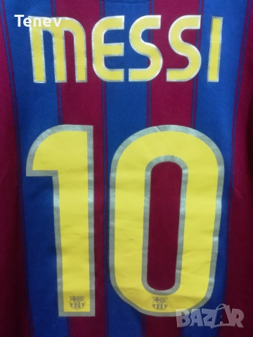 Barcelona Messi 2009/2010 Nike оригинална тениска фланелка Барселона Меси , снимка 3 - Тениски - 52923124