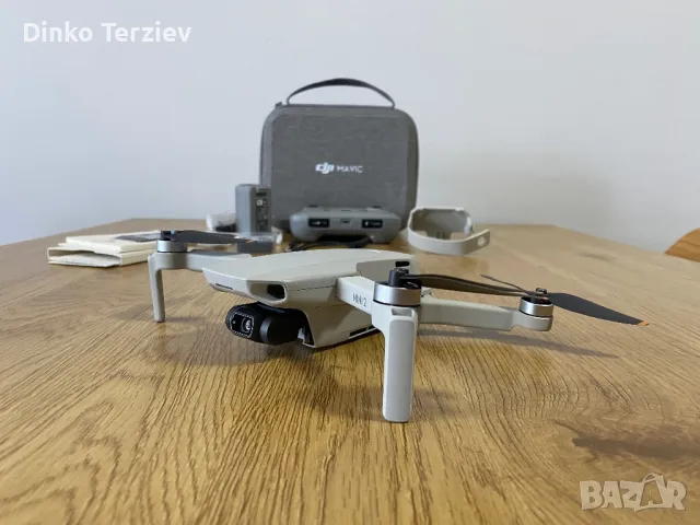 DJI Mini 2 + втора батерия + аксесоари, снимка 2 - Дронове и аксесоари - 47519916