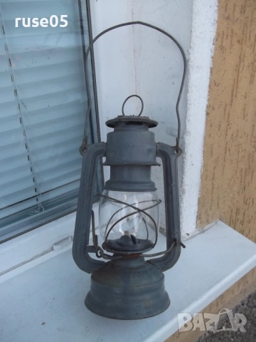Фенер ветроупорен газен от соца работещ - 1, снимка 6 - Колекции - 54113232
