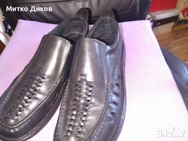 Кристиян Шууз Габрово мокасини естествена кожа мъжки нови №44 , снимка 3 - Ежедневни обувки - 44943089