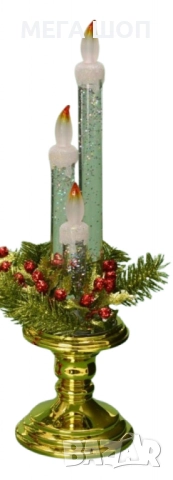 Празничен блясък и топлина с декоративни светещи свещи, снимка 4 - Декорация за дома - 52587238