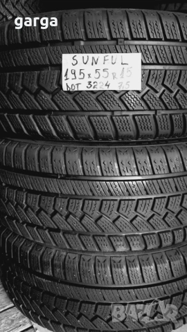 15 цола ВСЕСЕЗОННИ ГУМИ 195X55R15  --- 1, снимка 3 - Гуми и джанти - 53955567