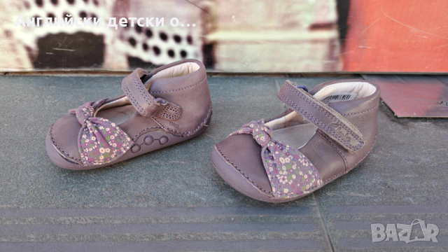 Английски детски обувки естествена кожа-CLARKS , снимка 3 - Детски обувки - 44971443