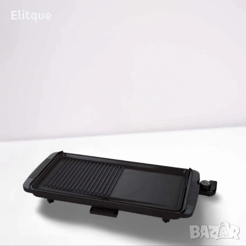 Скара Rosberg, 2000W, плоча с 2 зони на печене, Незалепващо покритие, Черен, снимка 6 - Други - 52592151