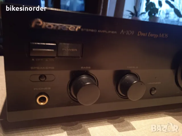 Pioneer A-109 усилвател с MOSFET крайни транзистори, снимка 2 - Ресийвъри, усилватели, смесителни пултове - 48174562