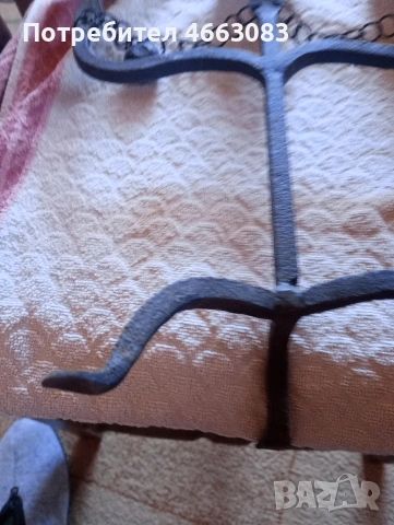 Свещеник от ковано желязо!, снимка 3 - Антикварни и старинни предмети - 53041213