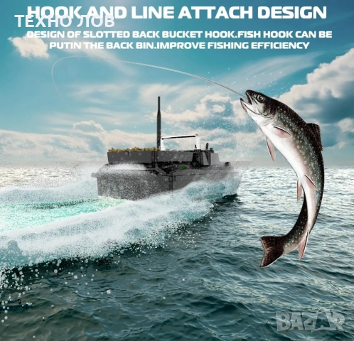 Лодка за захранка с круиз контрол до 500 метра обхват,ГАРАНЦИЯ! RC Bait Boat Flytec, снимка 10 - Стръв и захранки - 42635936