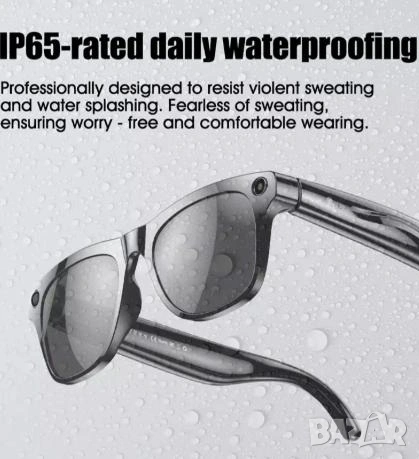 Смарт Записващи Очила с Камера Фотохромни Bluetooth Разговори Музикален Плейър Умни Очила Видеозапис, снимка 5 - Комплекти за видеонаблюдение - 53414767