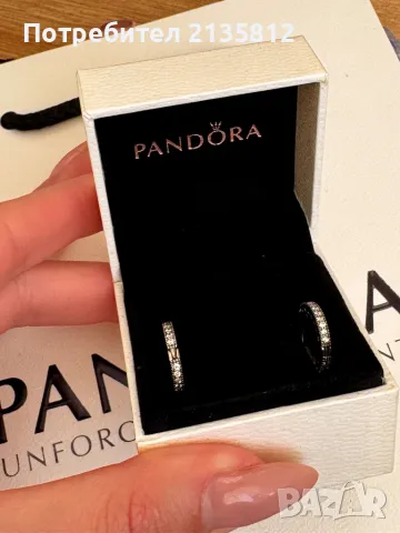 Пандора обеци Pandora , снимка 7 - Обеци - 50424494