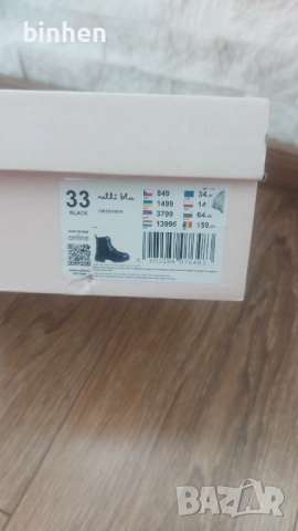 Детски нови топли боти  Nelli Blue 33 номер , снимка 9 - Детски боти и ботуши - 51957593