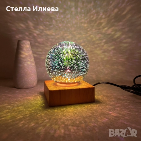 LED 3D нощна лампа 