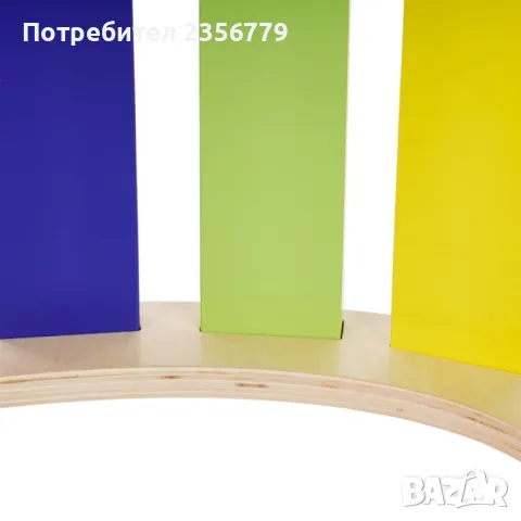 Дървена детска люлка Rainbow, снимка 5 - Детски люлки - 46908161