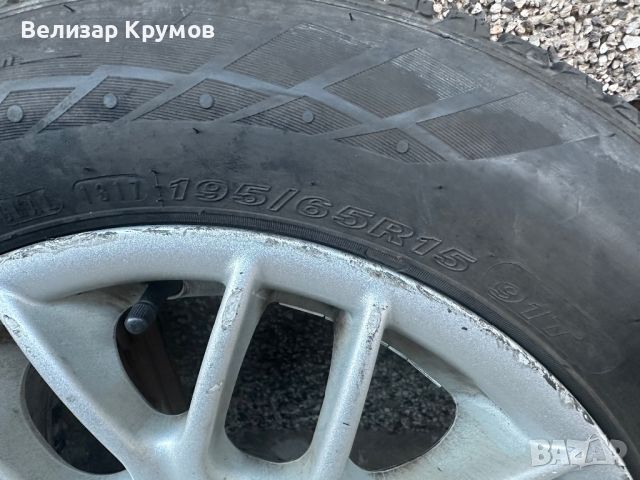 Алуминиеви джанти 15 цола 4x100, снимка 7 - Гуми и джанти - 46624767