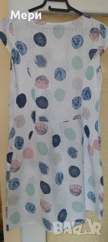 Лятна ленена рокля, снимка 4 - Рокли - 53875842