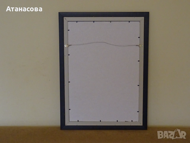 Стара авторска картина "Старата джамия" масло платно 80-те г, снимка 6 - Картини - 53907085