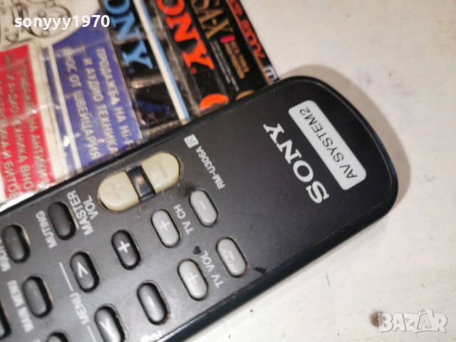 SONY RM-U306A AUDIO REMOTE CONTROL-ВНОС SWISS 2512251733, снимка 15 - Ресийвъри, усилватели, смесителни пултове - 52898729