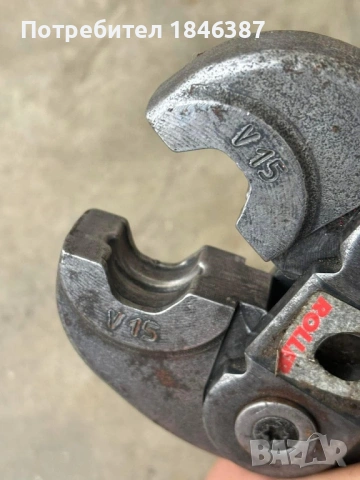 Прес челюсти, за мини прес машина Rems, снимка 7 - Други инструменти - 54063455