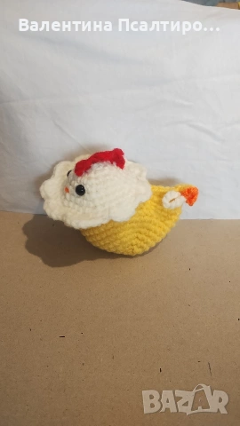 Кошничка за Великденско яйце (перашка) във вид на пиленце 