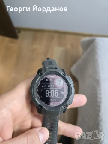 Продава Garmin instinct x2 solar ! Носен 3 седмици и пазен педантично закупен от gps6.com!, снимка 1 - Друга електроника - 48527400