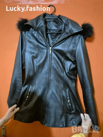 Естествена кожа яке Екстраваганс