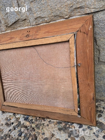 картина маслени бои върху платно вятърна мелница , снимка 9 - Картини - 54006516