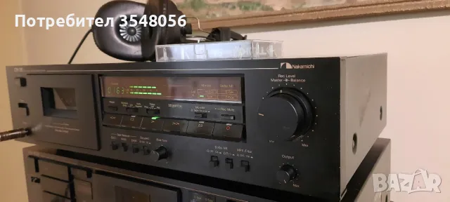 Триглав касетен дек Nakamichi CR-3E, снимка 2 - Декове - 49238735