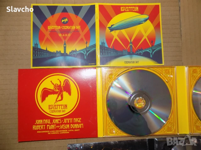 Компакт дискове на -Led Zeppelin -Celebration Day(2CD+DVD)2007/AC/DC –Live At River Plate, снимка 10 - CD дискове - 37111047