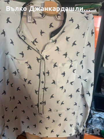 Копринена риза Marella,  размер L, снимка 8 - Ризи - 53094166