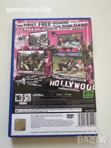 Tony Hawks American Wasteland за PS2, снимка 2 - Игри за PlayStation - 51618784