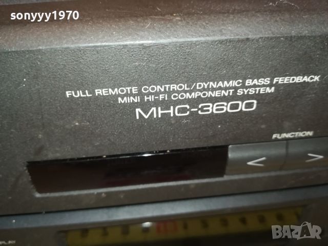 SONY TA-H3600 AMPLIFIER-MADE IN JAPAN-ВНОС SWISS 3105241030, снимка 4 - Ресийвъри, усилватели, смесителни пултове - 45991617