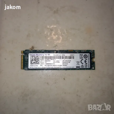 Продавам SSD 512GB NVMe за ремонт или части, 15 лв, снимка 1 - Твърди дискове - 48816050