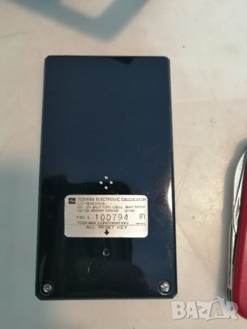 Ретро калкулатор Toshiba LC-840WA, снимка 9 - Антикварни и старинни предмети - 46474522