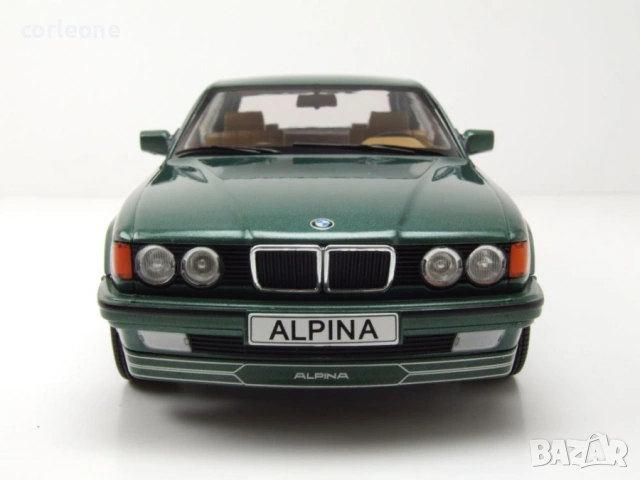 BMW Alpina B11 3,5 1992 - мащаб 1:18 на MCG моделът е нов в кутия, снимка 15 - Колекции - 53809034