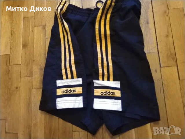 Маркови шорти Адидас винтидж размер ХЛ, снимка 4 - Спортни дрехи, екипи - 51008003