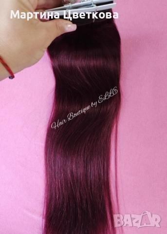 Естествена европейска коса , снимка 3 - Аксесоари за коса - 52011134