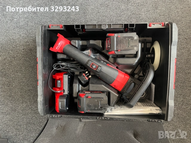 MILWAUKEE Акумулаторна полираща машина M18FAP180-502X 4933451550 MILWAUKEE, снимка 2 - Други инструменти - 53204726
