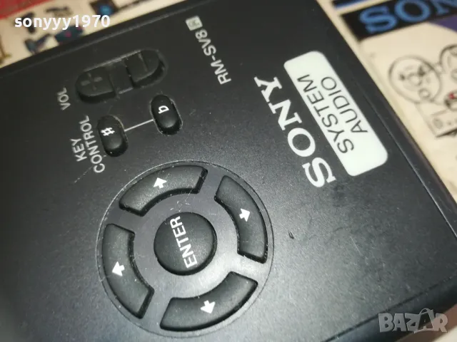 SONY RM-SV8 AUDIO REMOTE CONTROL 0110241310, снимка 8 - Ресийвъри, усилватели, смесителни пултове - 47420196